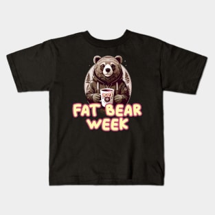 fat bear week Kids T-Shirt